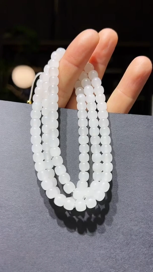 【闪购商品】和田玉手串未镶嵌6+108老型