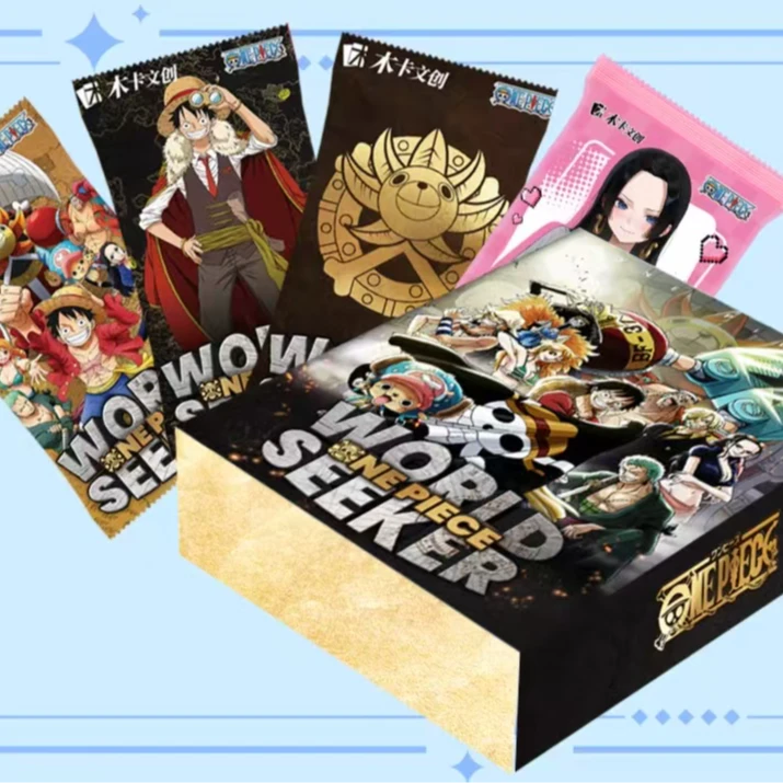 木卡文创 【海贼王-世界探索者】收藏卡牌未成年禁止下单