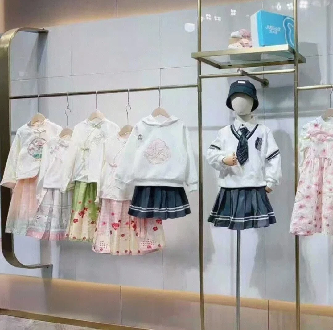 【直播福利】品牌专柜撤柜儿童女童中国风连衣裙马面裙半身裙套裙