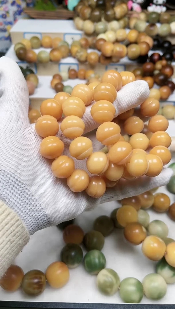 【闪购商品】白玉菩提吊坠555卡18蜜罐暇