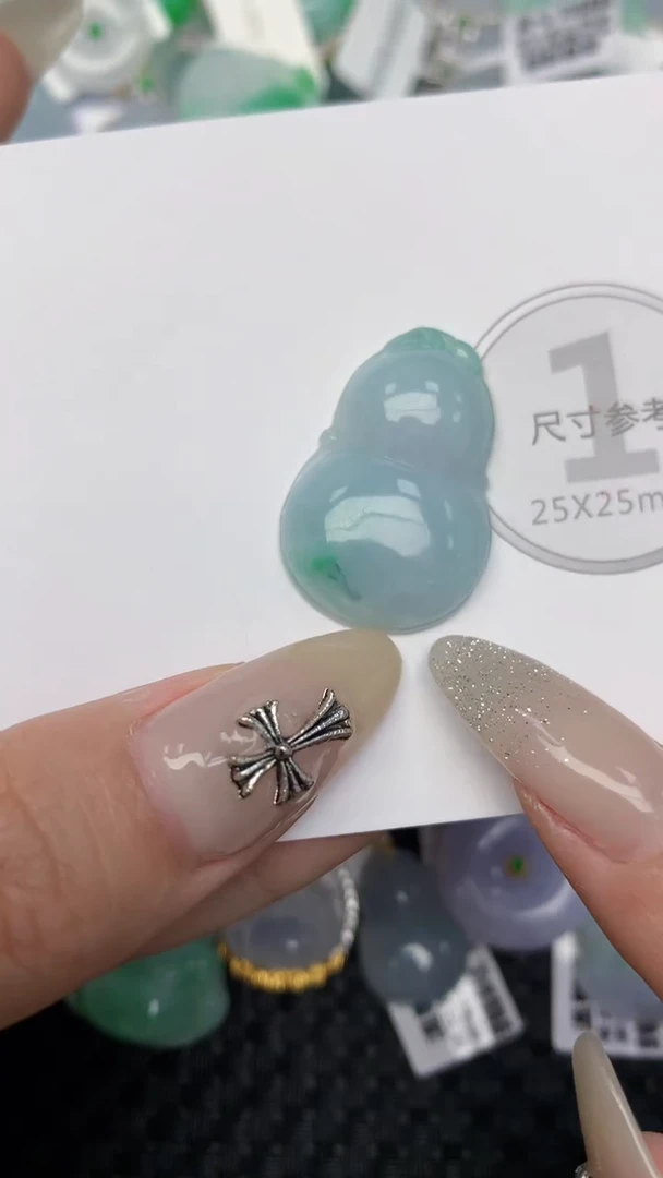 颈饰未镶嵌翡翠天然缅甸翡翠a货百元以上9元证书费自理