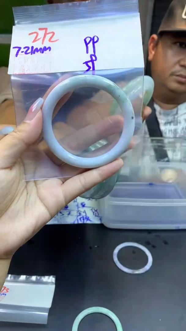 定制翡翠未镶嵌272手镯59纹+99元+拍一发一