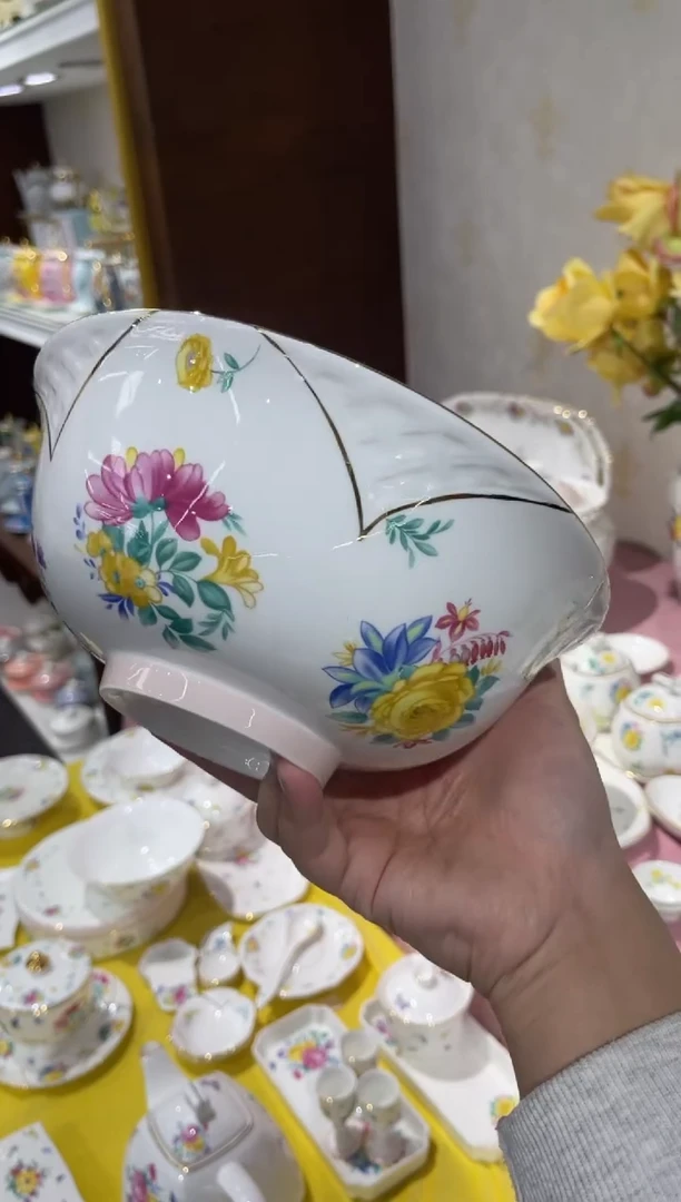 36%以上骨粉骨瓷8寸汤碗