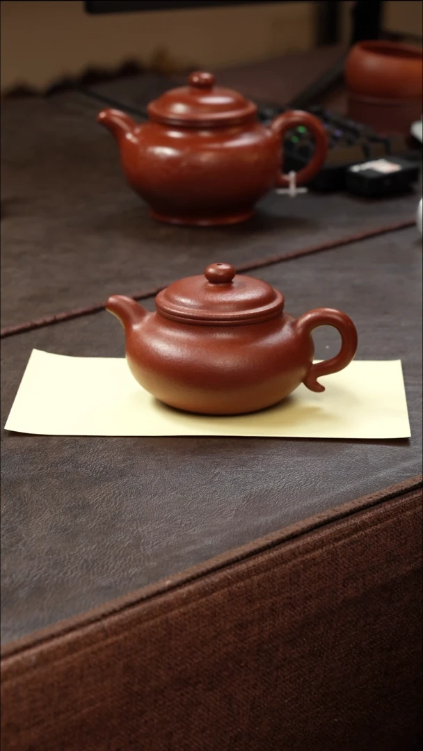 茶壶紫砂壶·21生砂仿古210cc