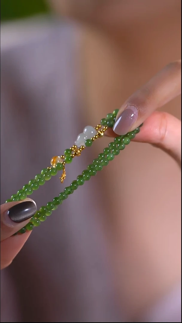 泥塑HETIAN 碧碧双圈葫芦