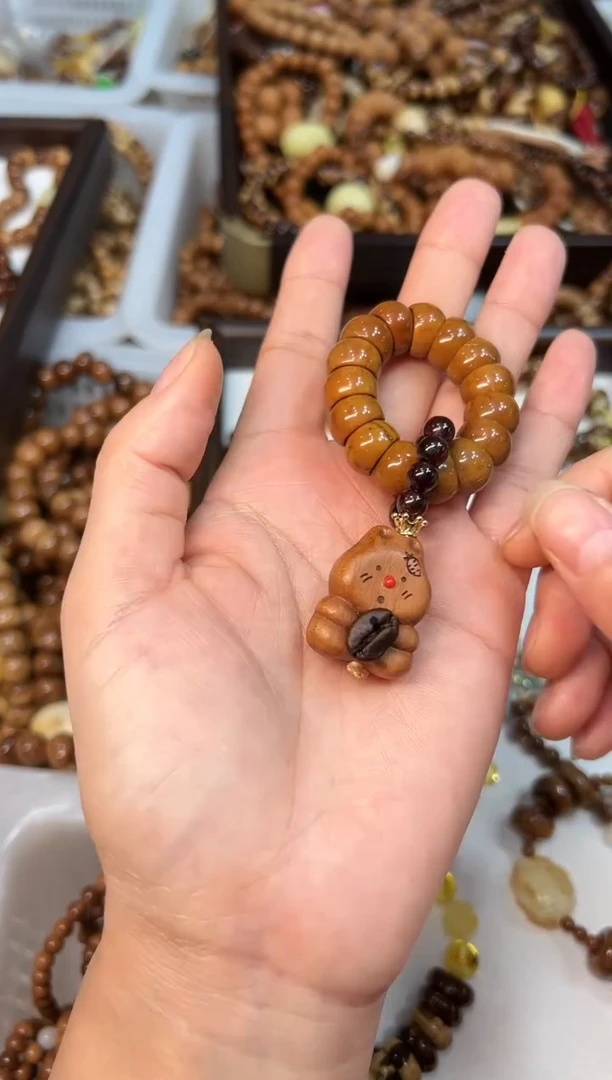 手串紫金鼠卡11.5mm左右 金饭碗 手捻