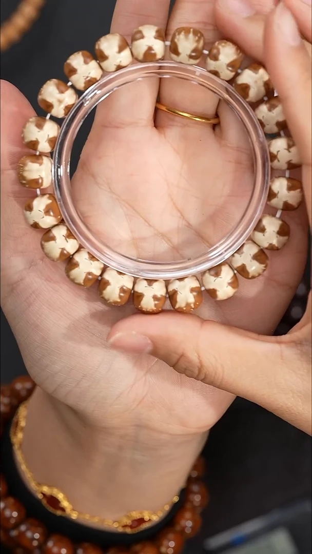 手串紫金鼠世**平11mm鬼脸实心鼠