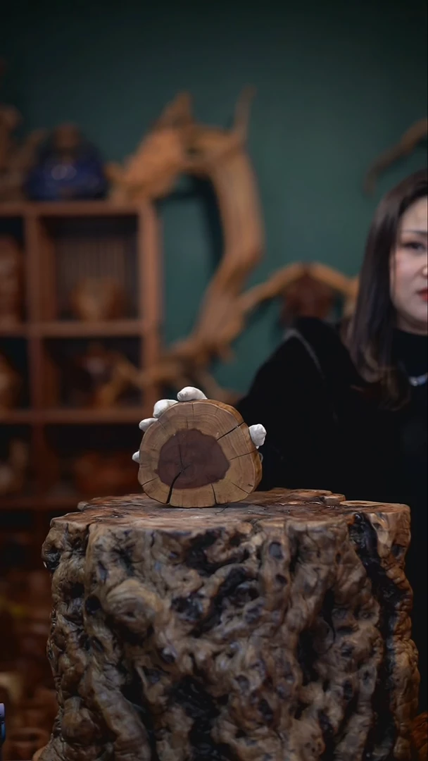 【闪购商品】枣木雷击枣木底座