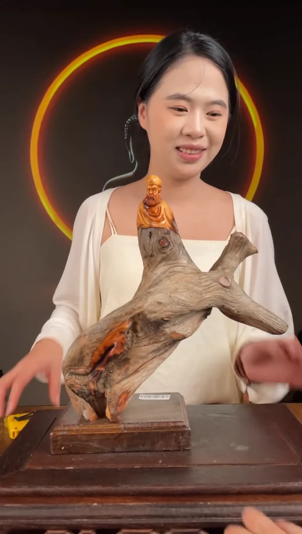 柏木（崖柏）手工摆件,先抢先得! 编号:234