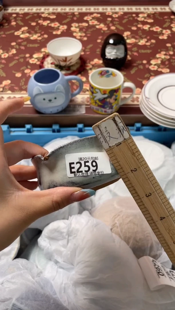 瓷片摄*匠瓷器瓷器E259
