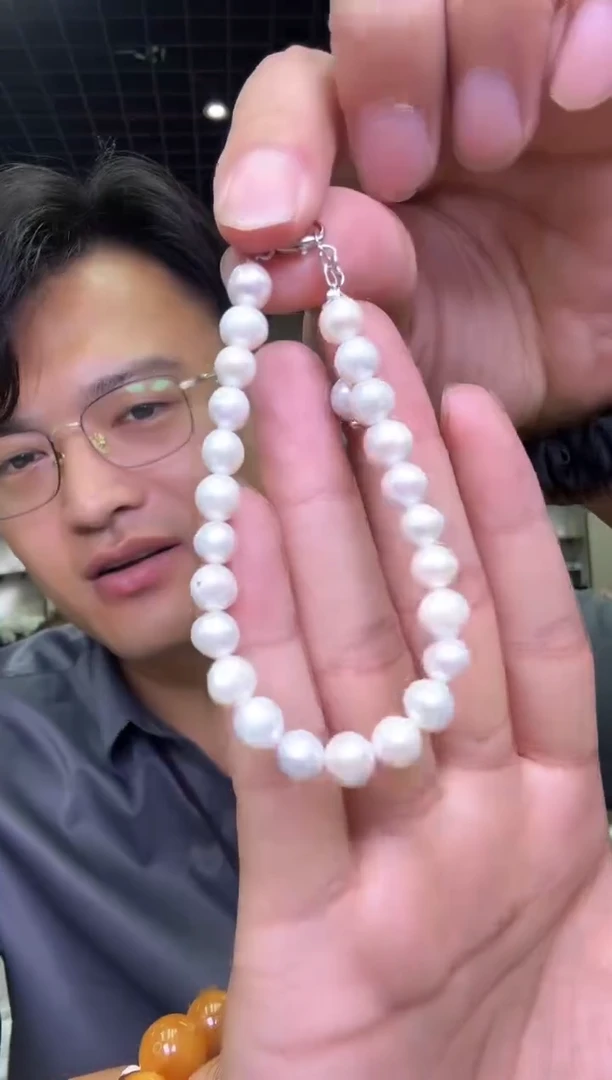 未镶嵌手绳淡水珍珠多样性发一件 246