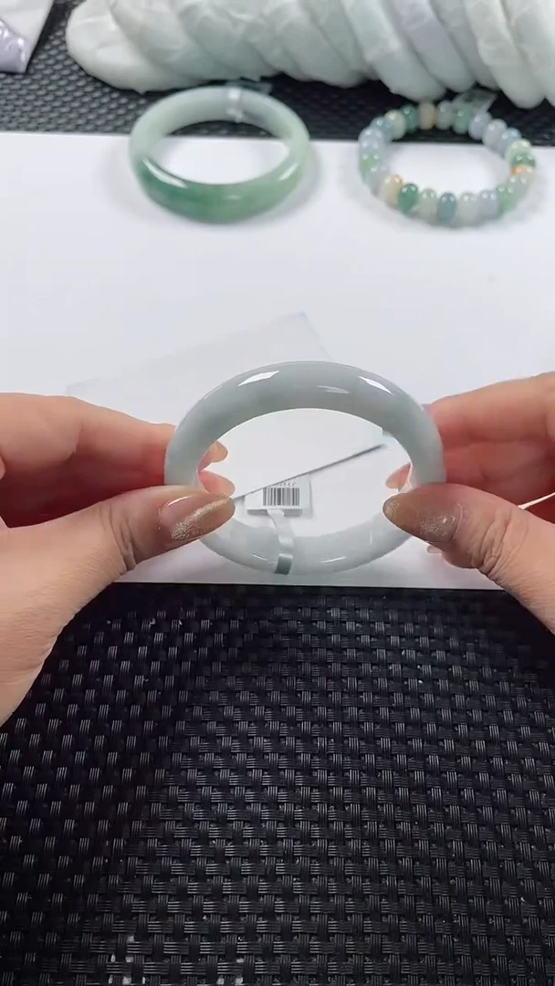 未镶嵌手镯翡翠基地发货H9329 57+