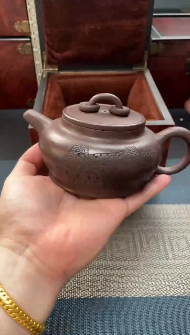 茶壶紫砂18 宜兴原矿紫砂