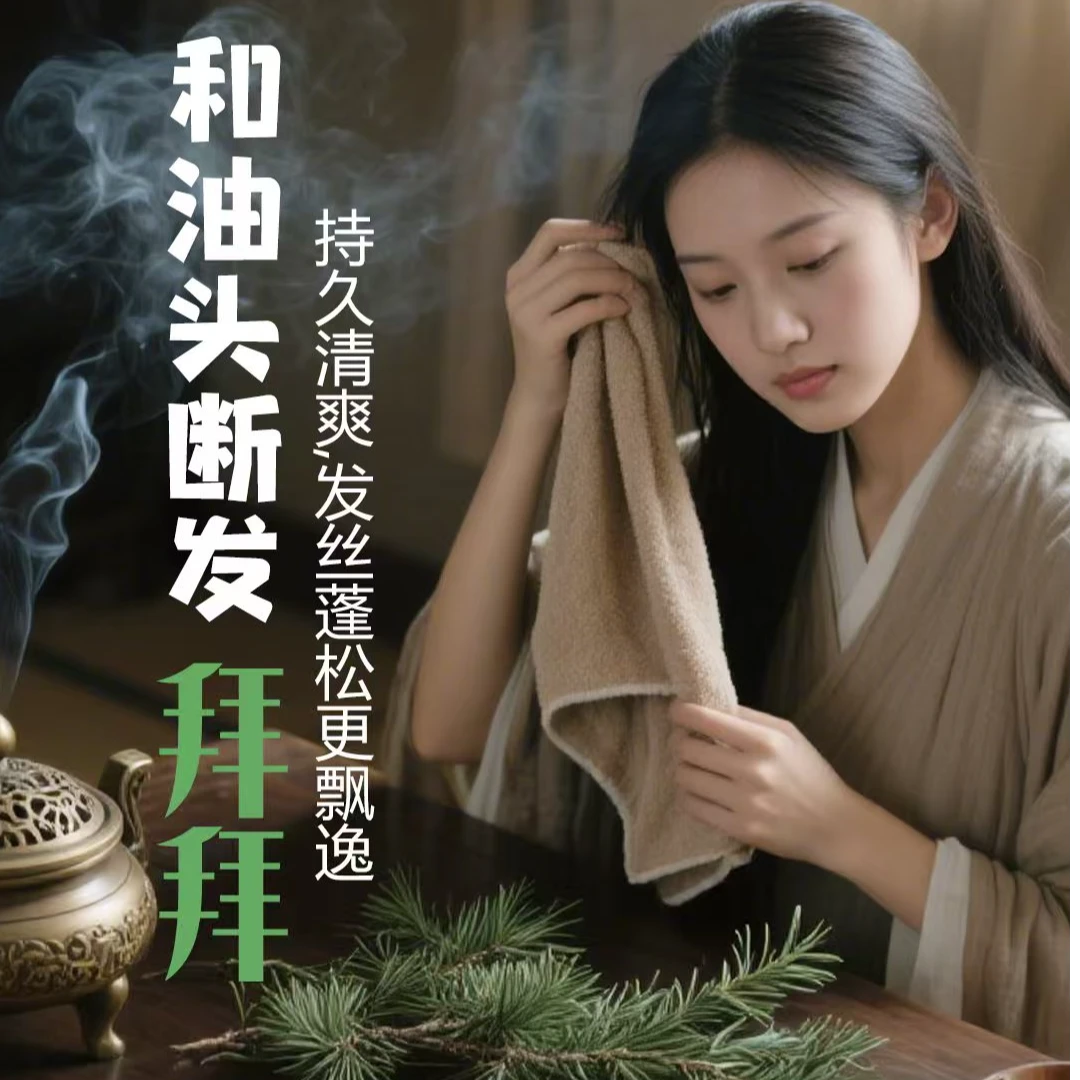 【拍一发四】侧柏叶何首乌手工洗发皂天然控油养发黑发护发蓬松柔顺