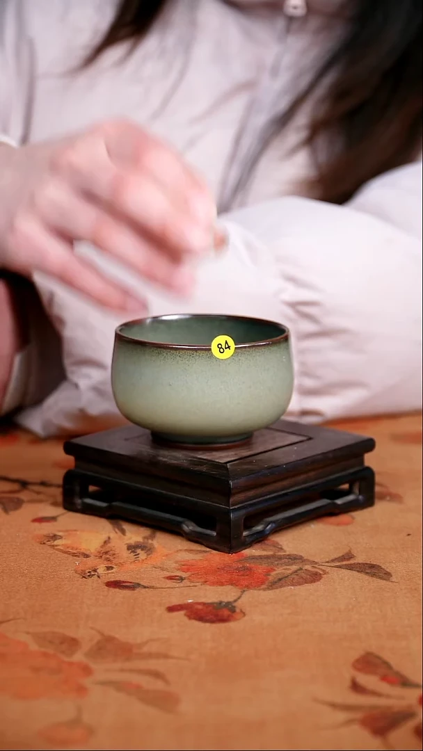 其他瓷二级钧瓷茶器摆件