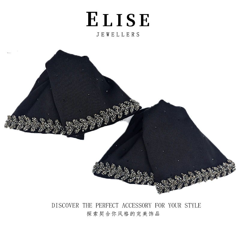 艺丽丝 东方之珠赫本风 [麦香] 轻奢优雅11cm精致抓夹 YL1085