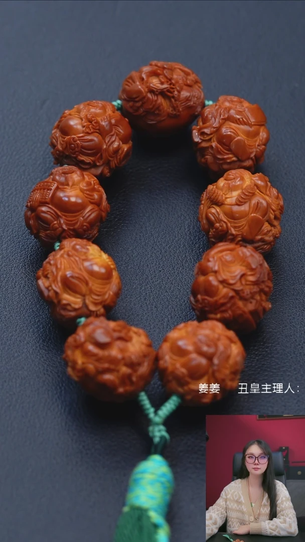 手串/手链橄榄核2.2风景财神手持