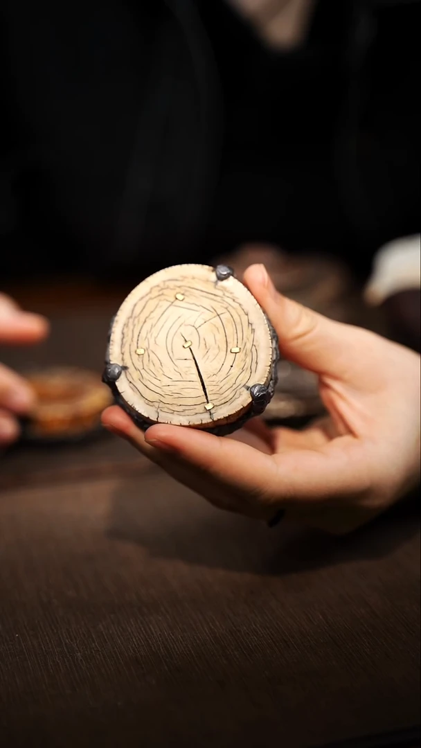 全手工制作  南蛮牙盖置