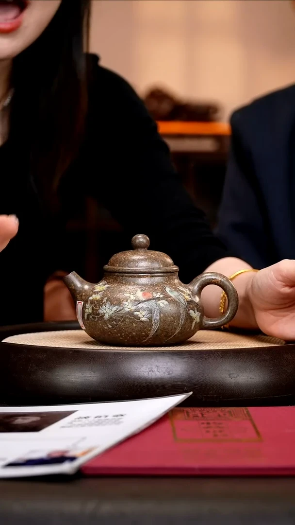 茶壶紫砂TJX53 容天  天星泥柴烧  280c