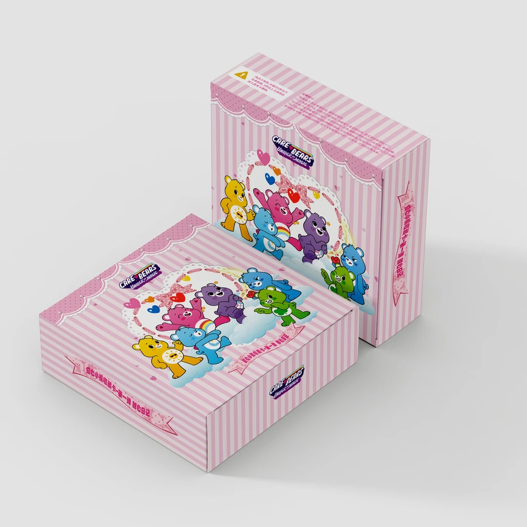 新品！爱心小熊甜心日记收藏卡牌