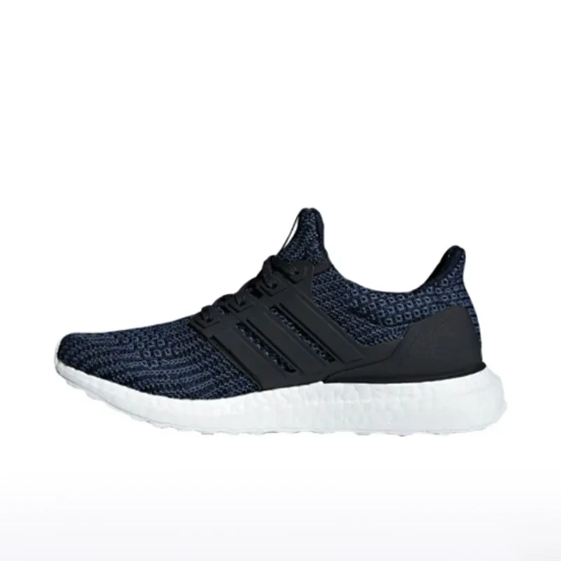 【A类微瑕】adidas舒适减震防滑低帮跑步鞋女款蓝黑AC8205