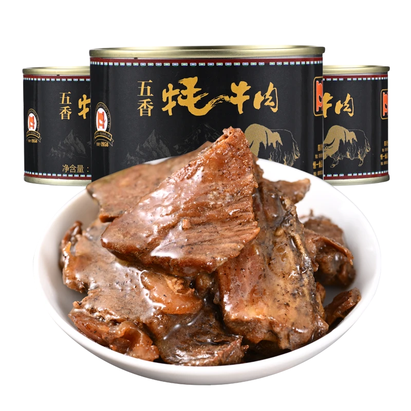 恒一黑罐五香牦牛肉