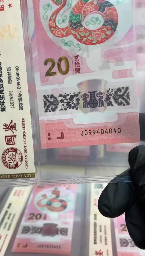 【闪购商品】塑料蛇钞 真钞【单张】404040