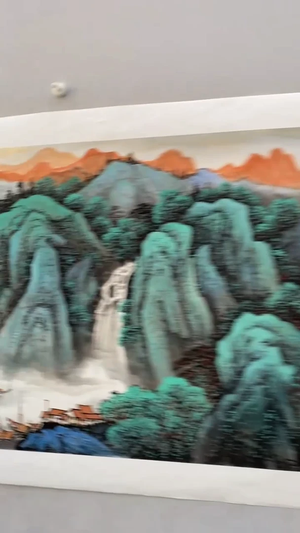 国画释天宇气壮山河