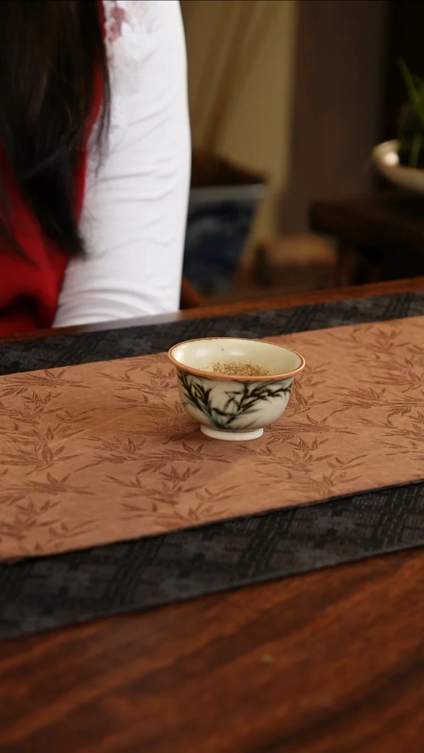 【闪购商品】杯子茗片集纯竹子压手杯