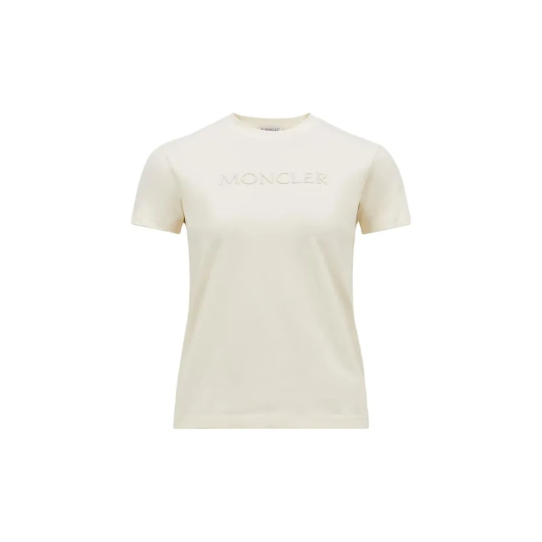 未使用 MONCLER 奢邦/Moncler 袖口徽标刺绣圆领套头T恤 ZC