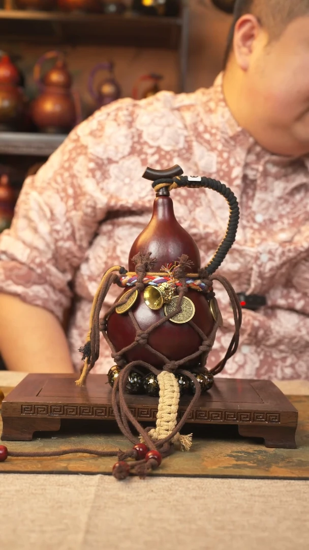 【闪购商品】079大漆葫芦一物一拍记葫堂出品