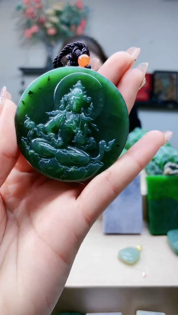 【闪购商品】和田玉挂件未镶嵌1