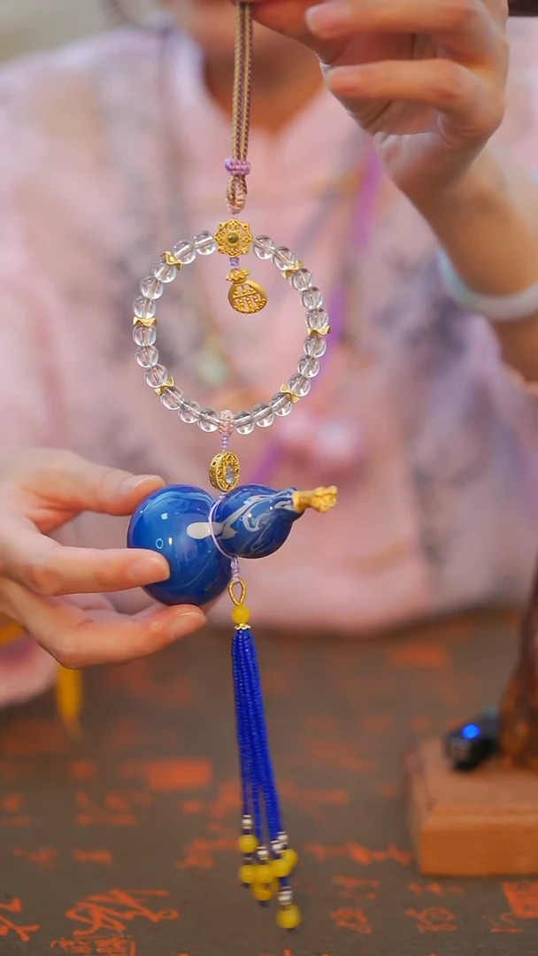 841非遗漆手艺工天然葫芦文玩福禄