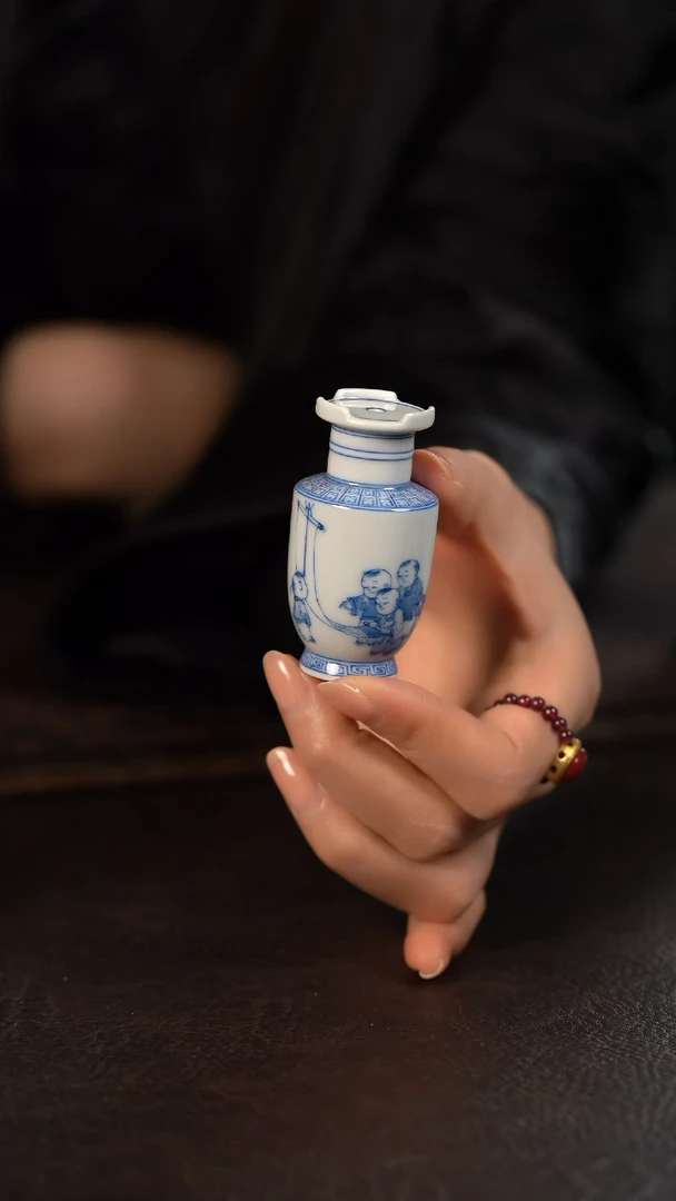 【闪购商品】杯聚澜堂童子赏画香插