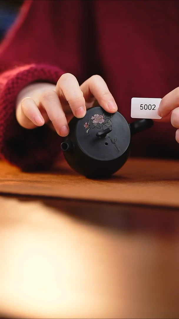 雲梦茶器紫陶茶壶5002