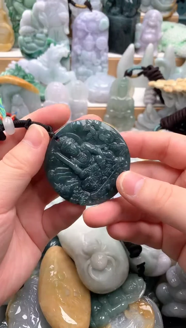 吊坠(不含链)未镶嵌翡翠1