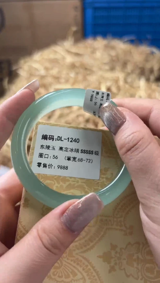 未镶嵌手镯石英质玉DL-1240
