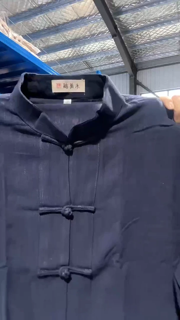木兰摇棉麻盘扣套装