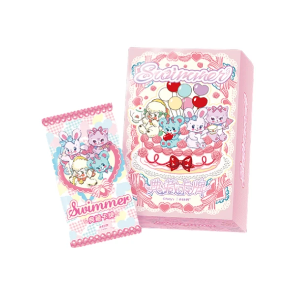 可【TR常规+2，TR隐藏+4】卡仕界Swimmer可爱潮玩公仔典藏卡牌 代拆