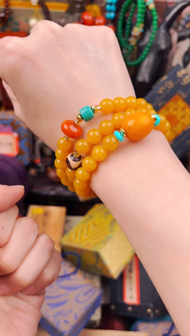 未镶嵌蜜蜡裸石飞姐专属精品推荐257