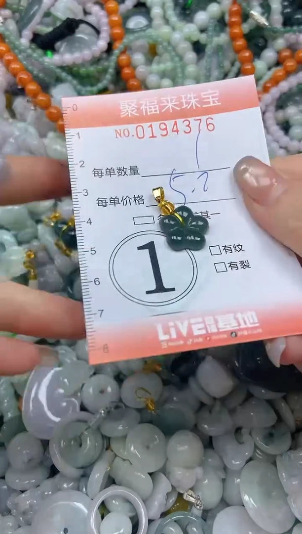 翡翠未镶嵌颈饰闪购0194376