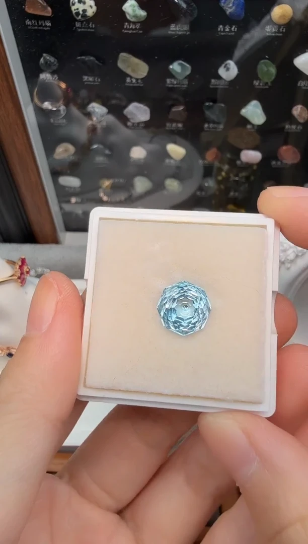 托帕石裸石4ct-A671-1p