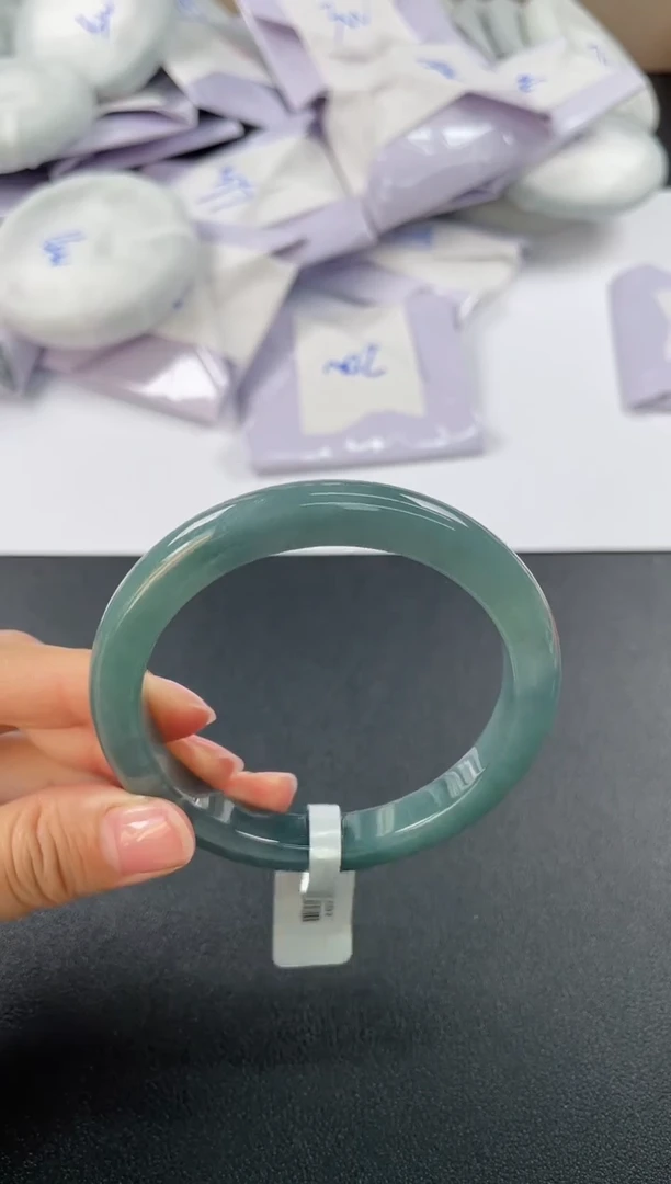 未镶嵌手镯翡翠基地发货H 6808 56+