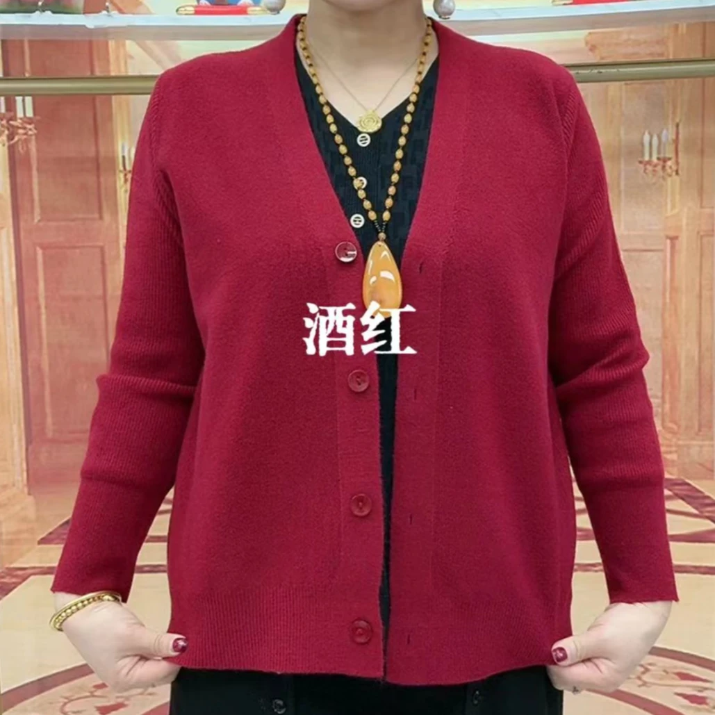秋季潮流减龄爆款百搭长袖时尚针织女款宽松显瘦休闲高档毛衣外套