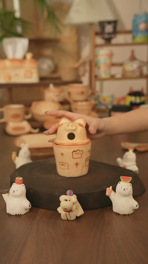 杯子景德镇原创手作陶瓷