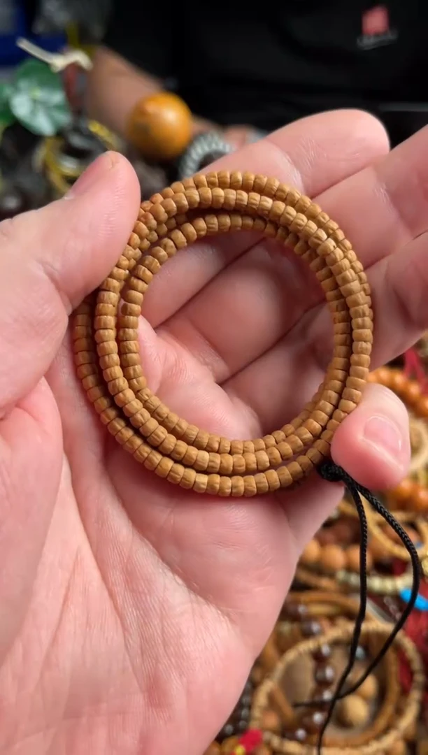 【闪购商品】柏香籽/百香籽手串王胖子文玩工作室黄油皮药片