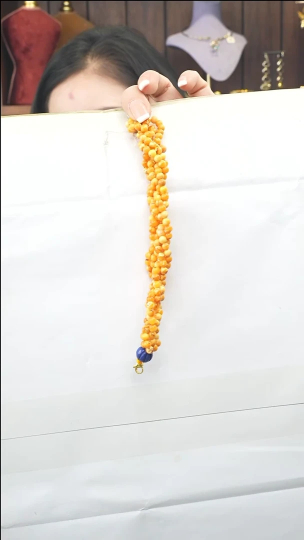 手链琥珀未镶嵌多样性发一