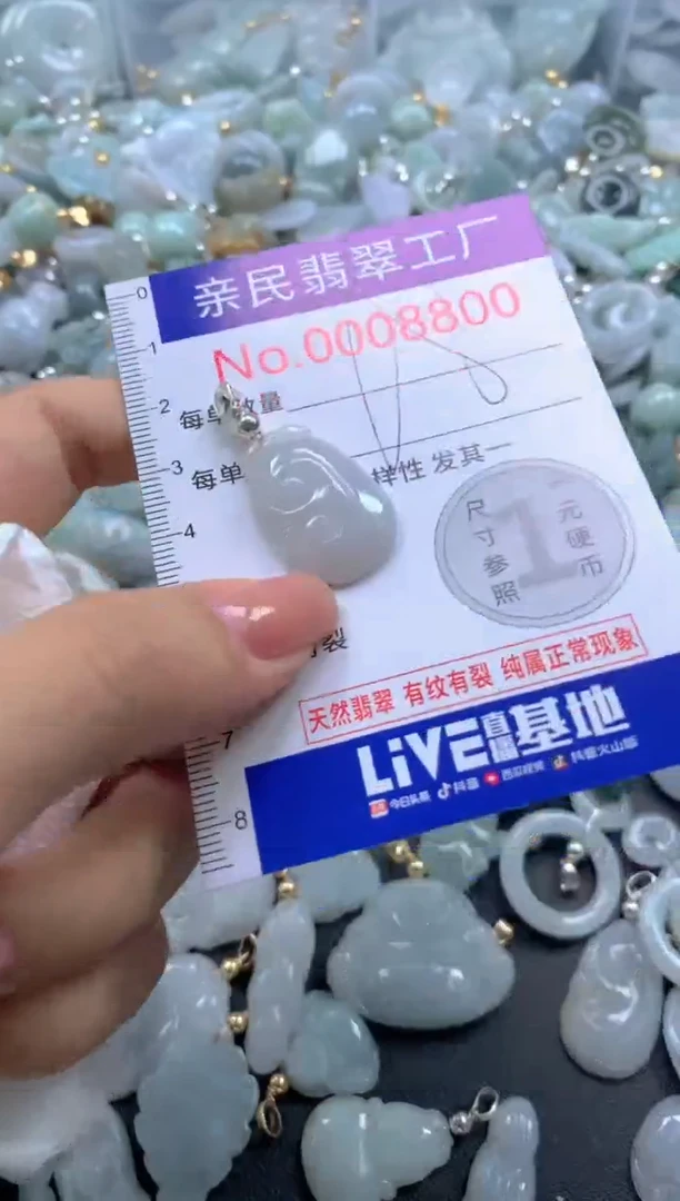 颈饰未镶嵌翡翠8800