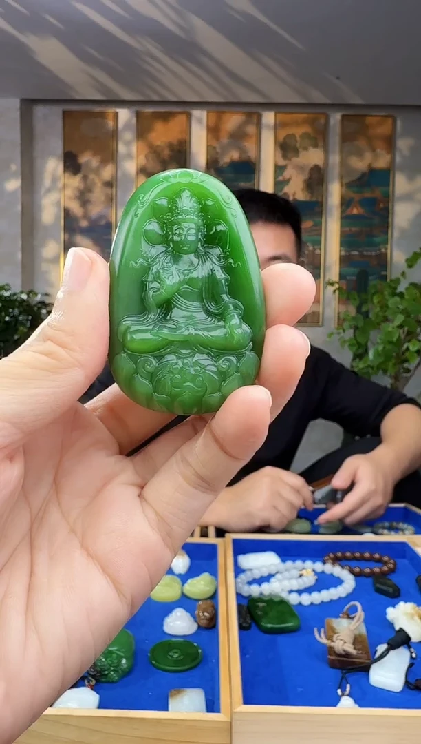 未镶嵌和田玉挂件拍一发一