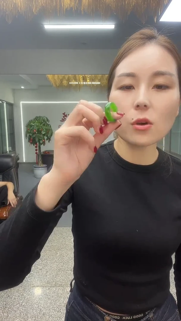 绿色戒圈多样性发货一件